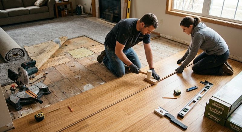 Bamboo Flooring Installation in Escondido, CA