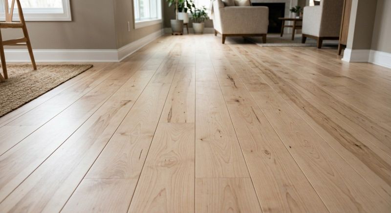 Birch Floor Installation in Escondido, CA