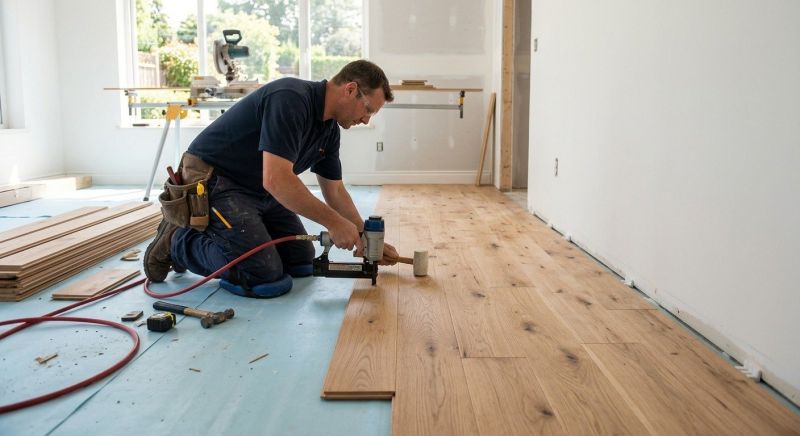 Hardwood Floor Installation in Carlsbad, CA