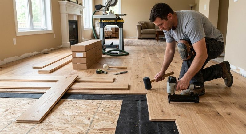 Hardwood Floor Installation in El Cajon, CA