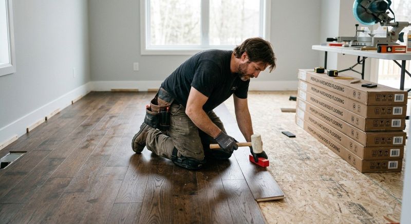 Hardwood Floor Installation in Encinitas, CA