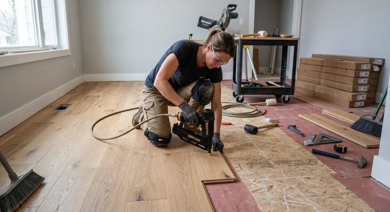 Hardwood Floor Installation in Lakeside, CA