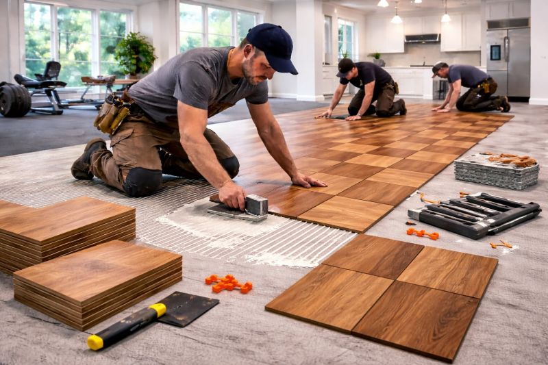 Hardwood Floor Installation in Pala, CA