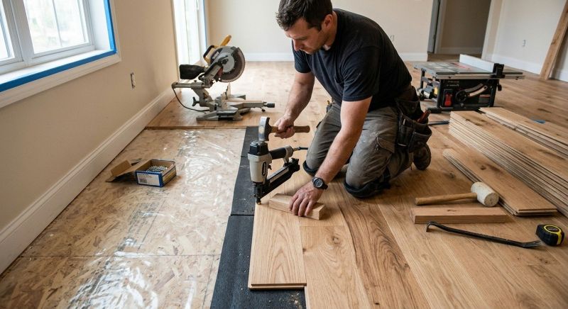 Hardwood Floor Installation in San Diego, CA