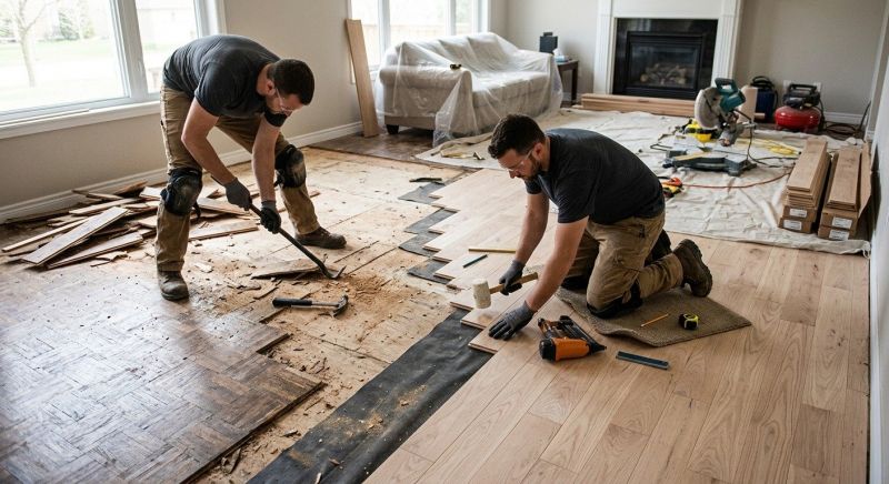 Hardwood Replacement in Lakeside, CA