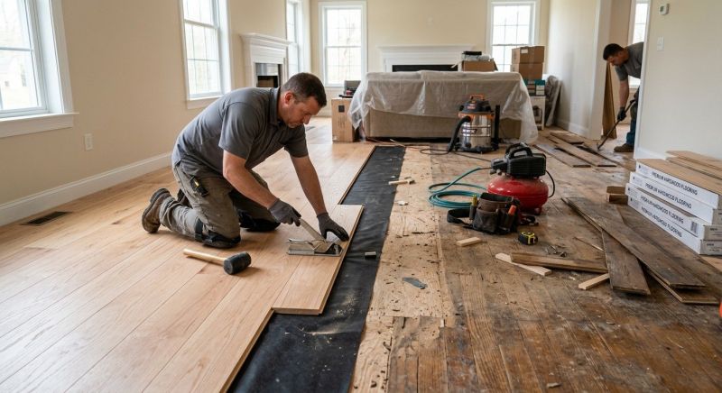 Hardwood Replacement in Escondido, CA