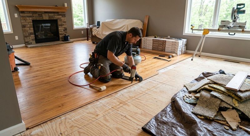 Hardwood Replacement in Poway, CA