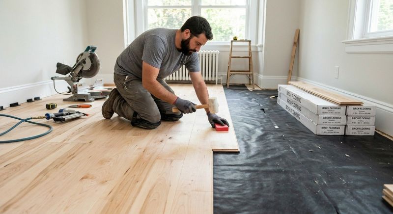 Maple Flooring Installation in El Cajon, CA