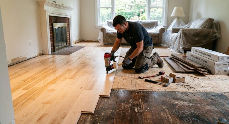 Maple Flooring Installation in Escondido, CA