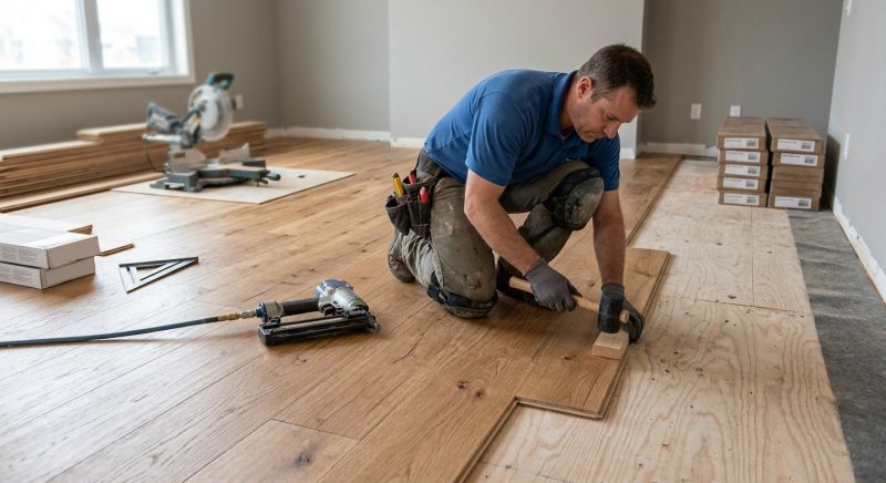 Maple Flooring Installation in Escondido, CA