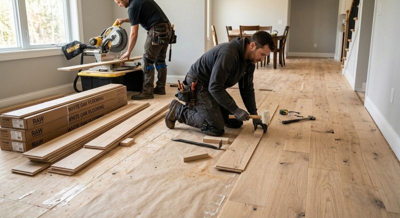 Oak Floor Replacement in Escondido, CA