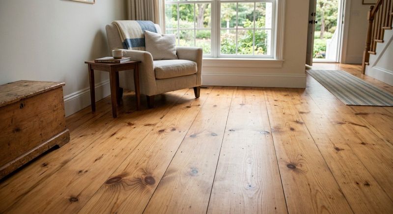 Pine Floor Installation in Escondido, CA