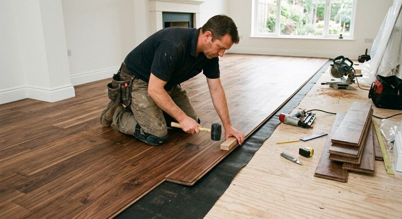 Walnut Flooring Installation in Escondido, CA