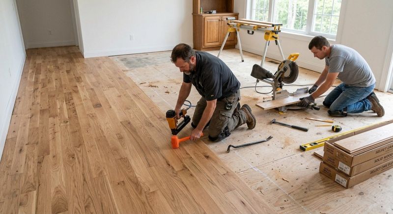 Wood Floor Replacement in Pala, CA